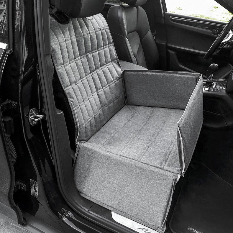 Padded Dog Car Seat and Travel Basket