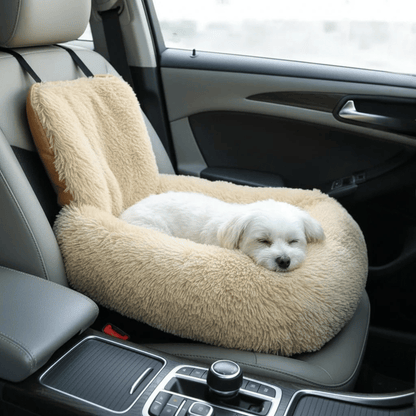 Luxurious Elevated Dog Car Seat Bed
