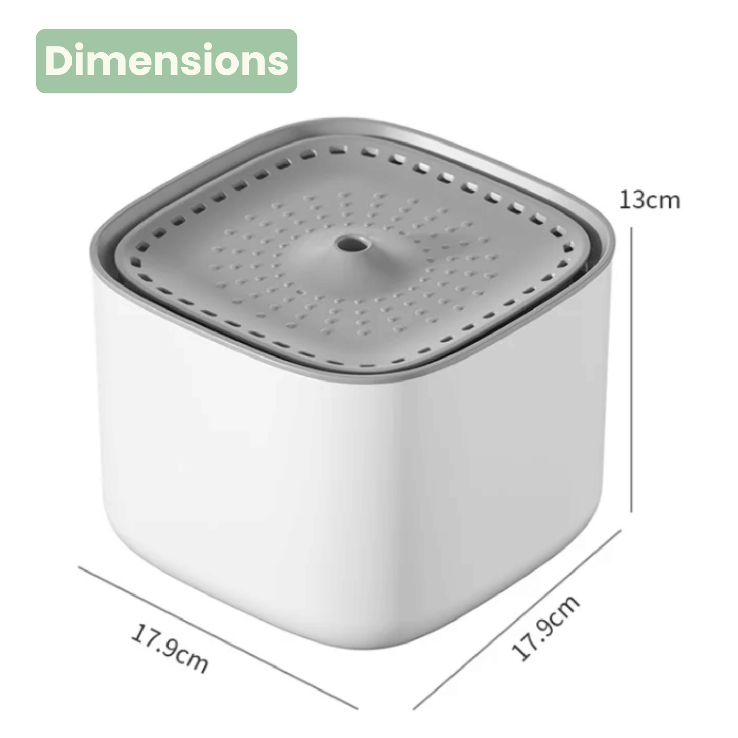 3L Automatic Pet Water Fountain With Filter