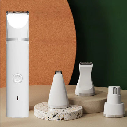 4-in-1 Pet Hair Trimmer with Quiet Technology and Long Battery Life – Ideal for Dogs and Cats 3