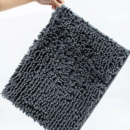 Ultimate Absorbent Dog Mat for Mud, Water, and Floor Protection 