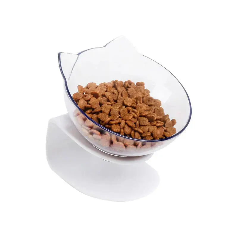 Orthopedic Elevated Cat Bowl for Digestion, Anti Vomiting, and Neck Strain Relief 