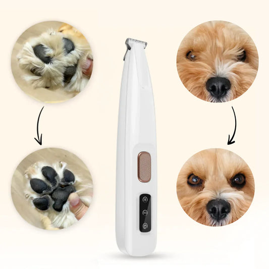 Dog Grooming Trimmer for Safe Home Grooming and Paw Care