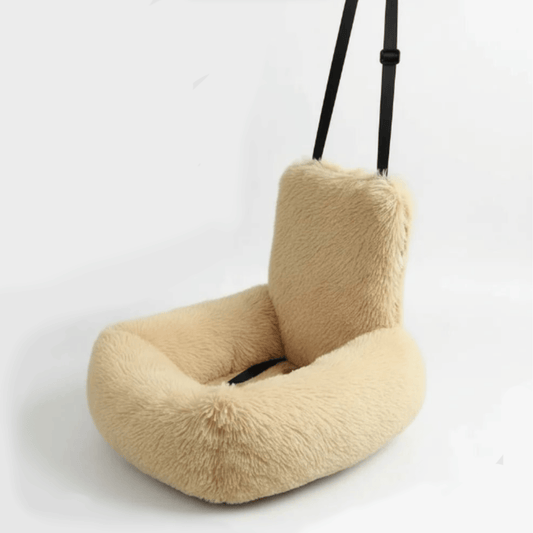 Luxurious Elevated Dog Car Seat Bed