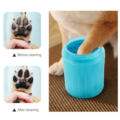 Pet Paw Cleaner for Dogs Easy Paw Washing Cup with Soft Bristles