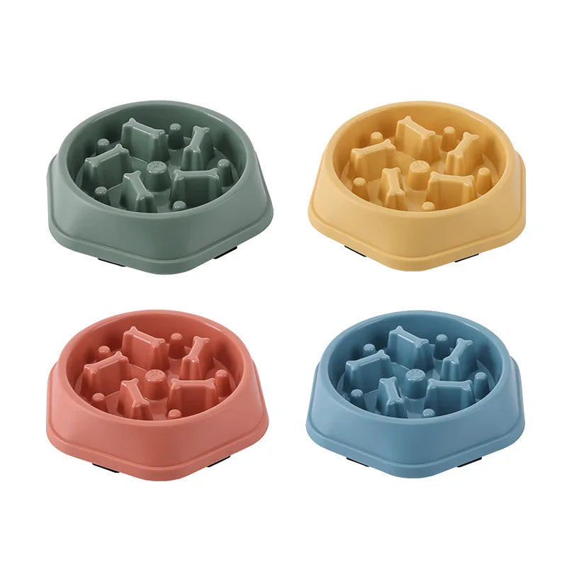 Slow Feeder Dog Bowl for Fast Eaters
