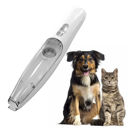 Silent Vacuum Pet Trimmer for Dogs and Cats – Cordless Dog Grooming Clippers with Integrated Vacuum for Stress-Free Grooming 1