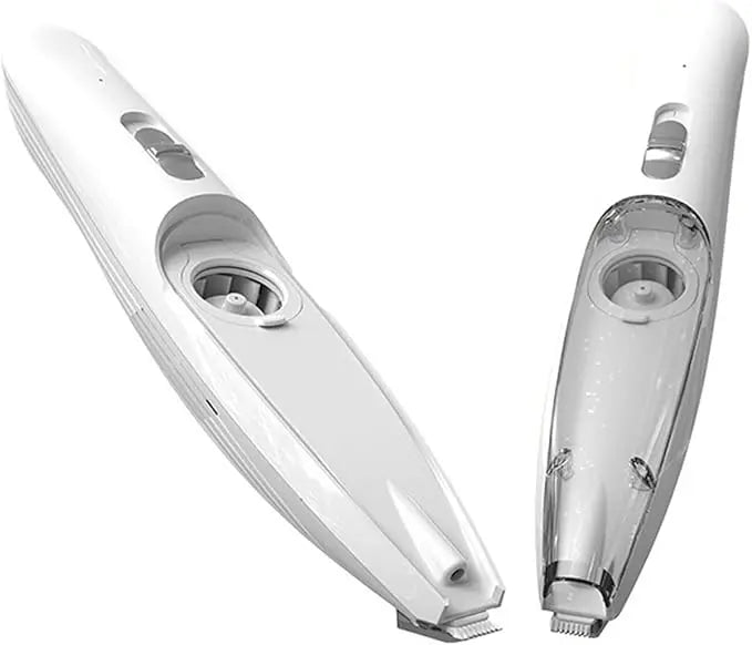 Silent Vacuum Pet Trimmer for Dogs and Cats – Cordless Dog Grooming Clippers with Integrated Vacuum for Stress-Free Grooming 4