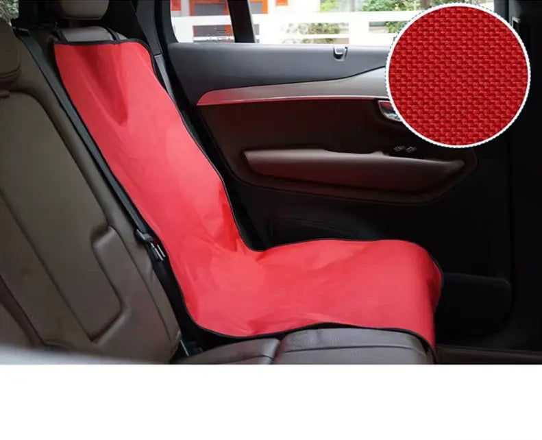 Waterproof Dog Car Seat Cover with Non-Slip Mat and Seat Belt Attachment 4