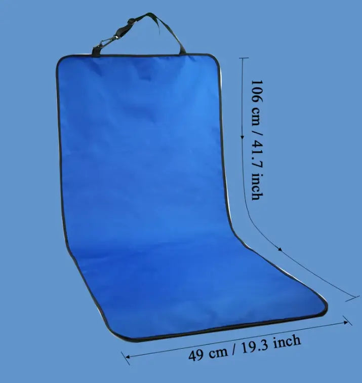 Waterproof Dog Car Seat Cover with Non-Slip Mat and Seat Belt Attachment 7