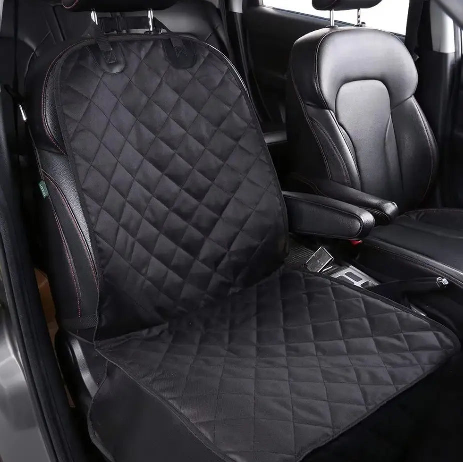 Waterproof Dog Seat Cover - Non-Slip Front Car Seat Protector for Dogs, Scratch-Resistant, Easy Installation, Fits Most Cars 5