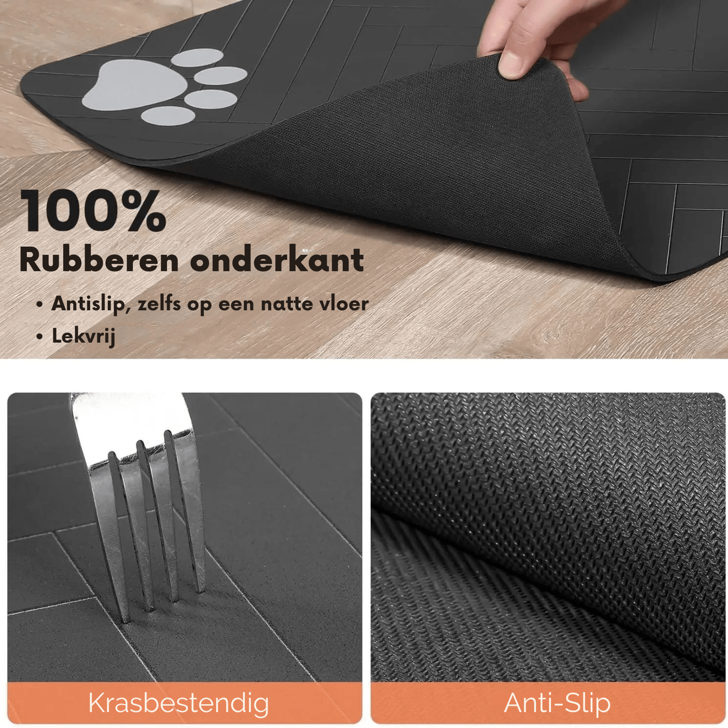 Absorbent Waterproof Pet Feeding Mat