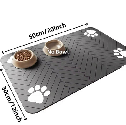 Absorbent Waterproof Pet Feeding Mat
