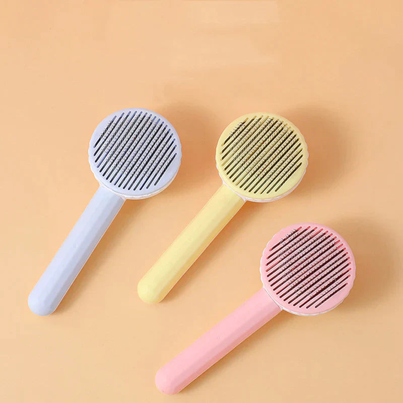Self Cleaning Pet Grooming Brush