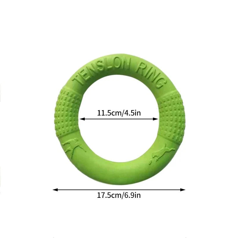 Durable EVA Dog Training Ring Toy