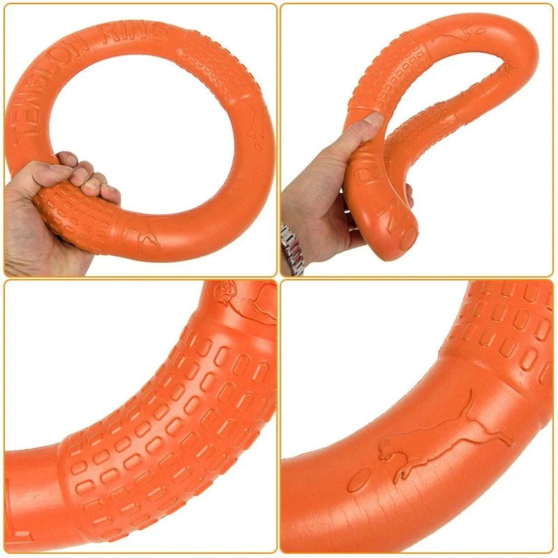 Durable EVA Dog Training Ring Toy