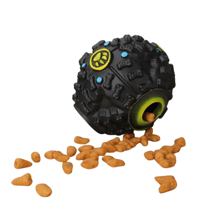 Squeaky Slow Feeder Treat Ball for Dogs