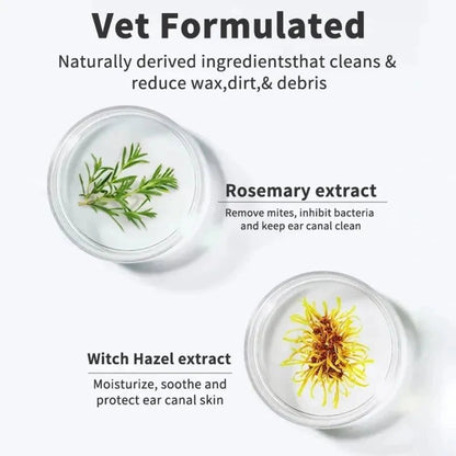 Pet Ear Cleaning Wipes for Dogs and Cats