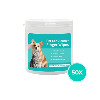 Pet Ear Cleaning Wipes for Dogs and Cats