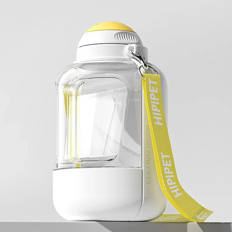 2 in 1 Dog Water and Food Bottle