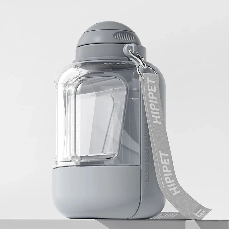 2 in 1 Dog Water and Food Bottle