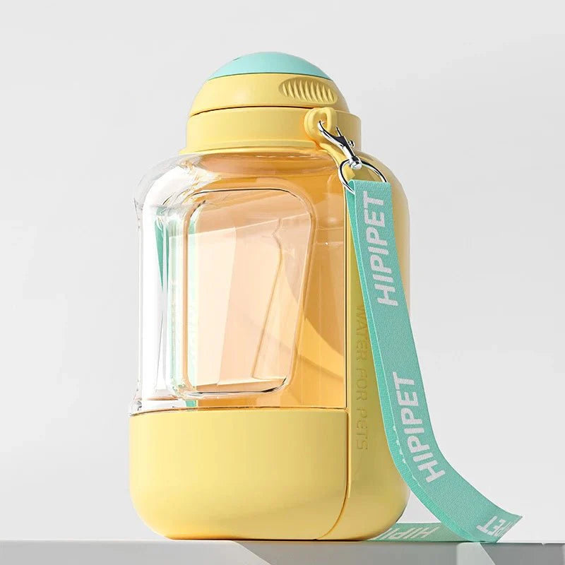 2 in 1 Dog Water and Food Bottle