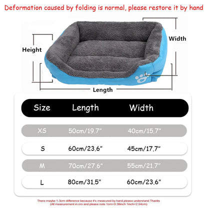 Comfortable Warm Pet Bed for Dogs and Cats