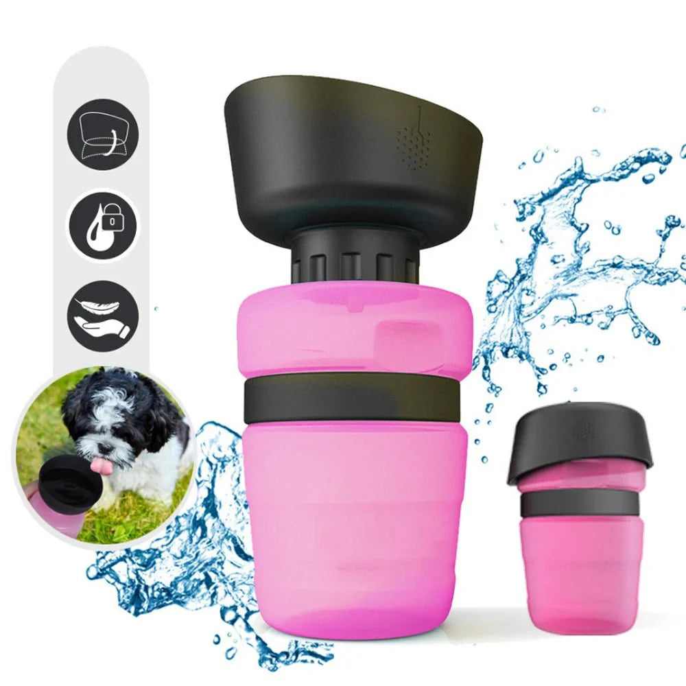 Foldable Leakproof Dog Water Bottle