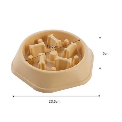 Slow Feeder Dog Bowl for Fast Eaters