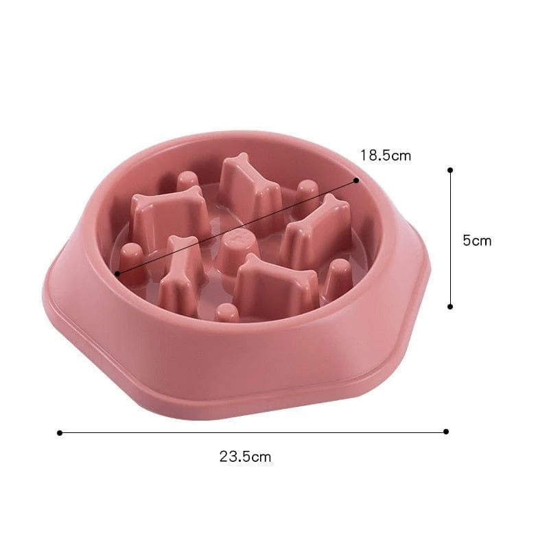 Slow Feeder Dog Bowl for Fast Eaters