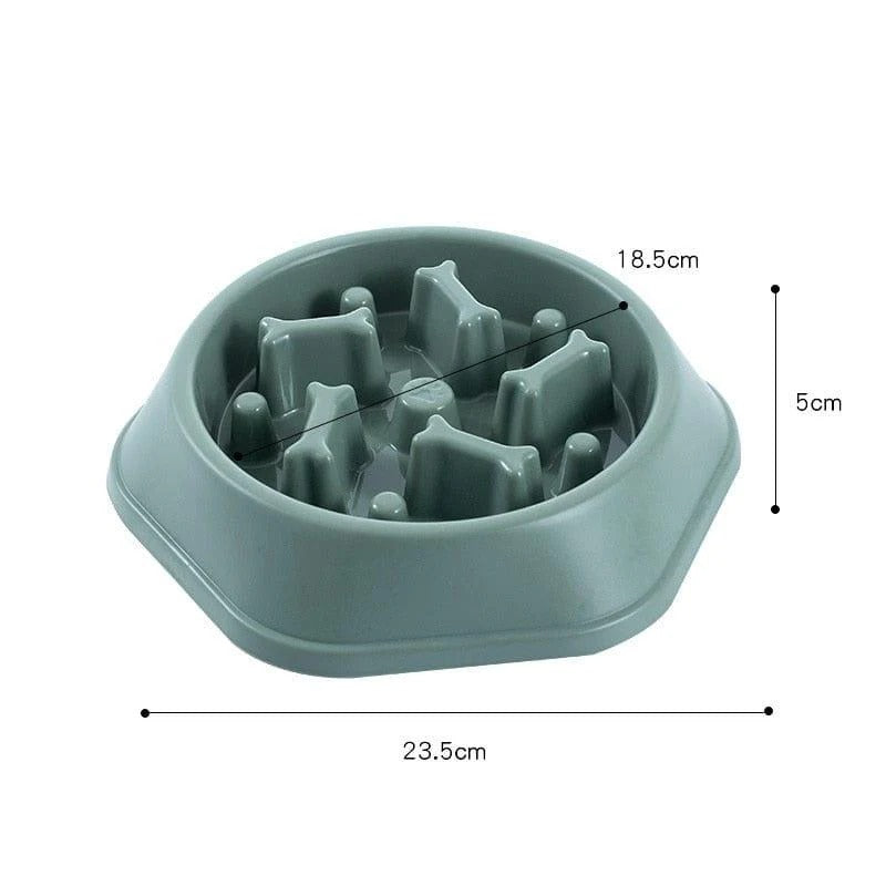 Slow Feeder Dog Bowl for Fast Eaters