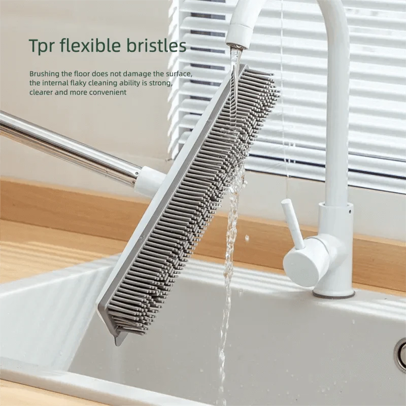 Pet Hair Removal Broom for Carpets and Floors