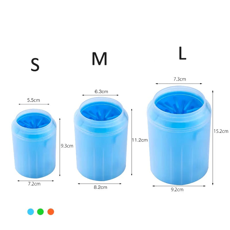 Pet Paw Cleaner for Dogs Easy Paw Washing Cup with Soft Bristles