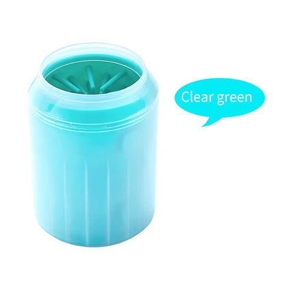 Pet Paw Cleaner for Dogs Easy Paw Washing Cup with Soft Bristles