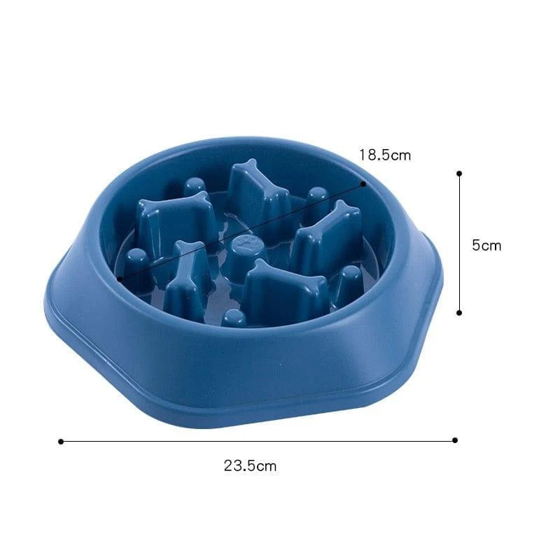Slow Feeder Dog Bowl for Fast Eaters
