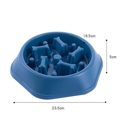 Slow Feeder Dog Bowl for Fast Eaters