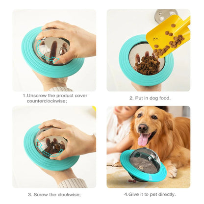 Interactive Dog Treat Ball