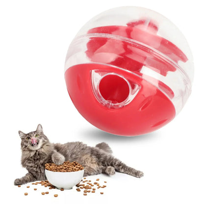 Interactive Cat Treat Ball Slow Feeder