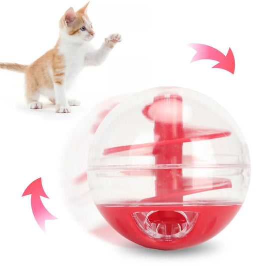 Interactive Cat Treat Ball Slow Feeder