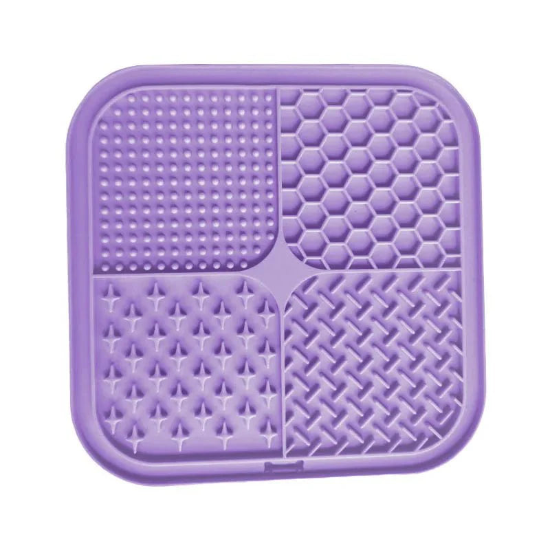 4 in 1 Slow Feeder Lick Mat for Dogs and Cats