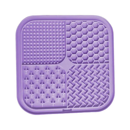 4 in 1 Slow Feeder Lick Mat for Dogs and Cats