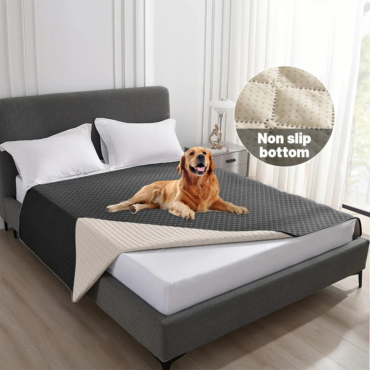 Waterproof Pet Furniture and Mattress Protector Blanket