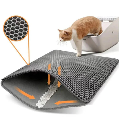 Waterproof Double Layer Cat Litter Mat