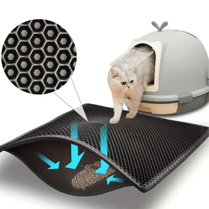 Waterproof Double Layer Cat Litter Mat