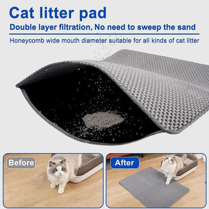 Waterproof Double Layer Cat Litter Mat