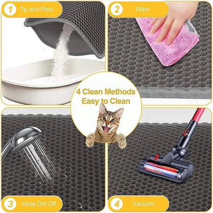 Waterproof Double Layer Cat Litter Mat