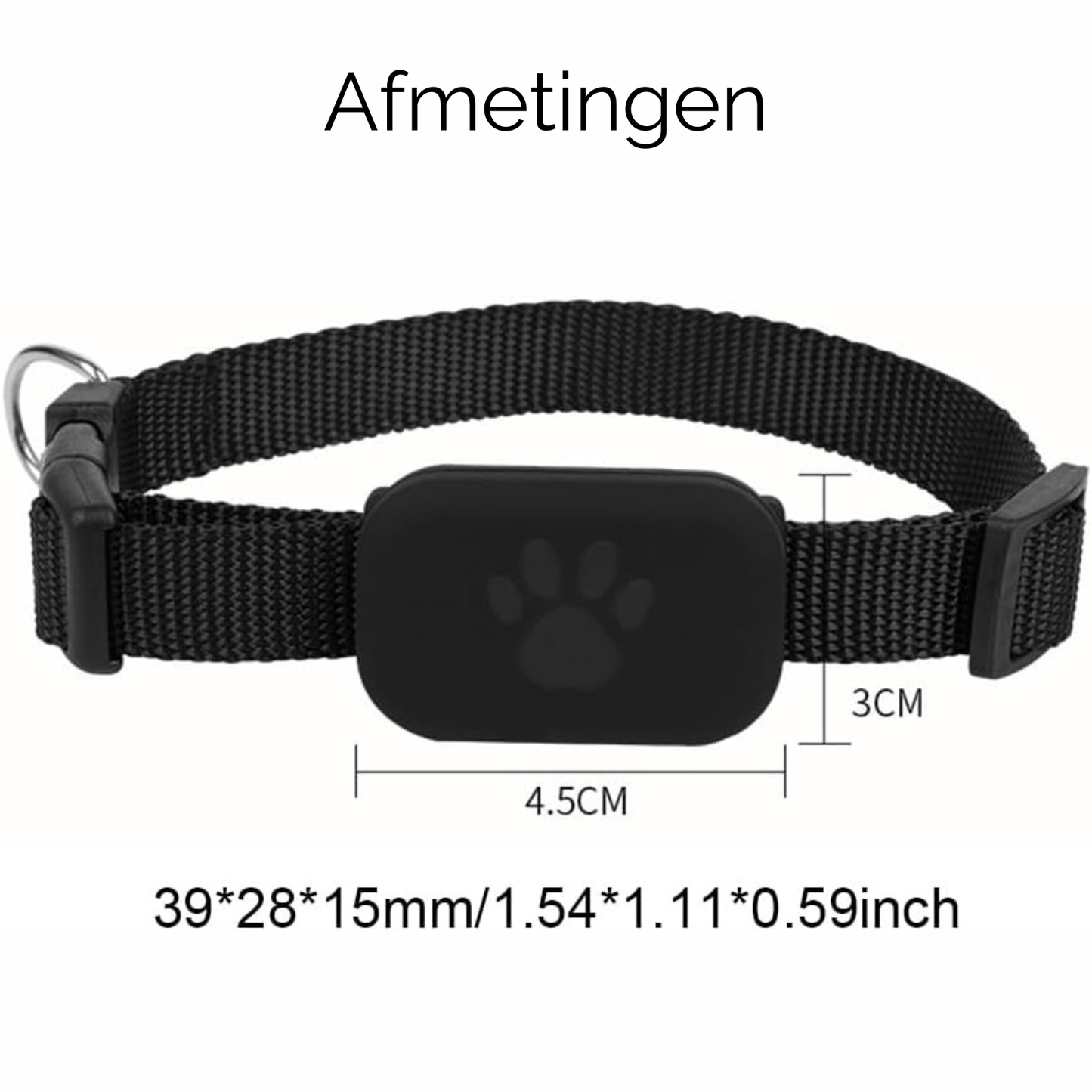 Compact iOS Pet Tracker for Dogs and Cats