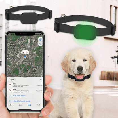 Compact iOS Pet Tracker for Dogs and Cats