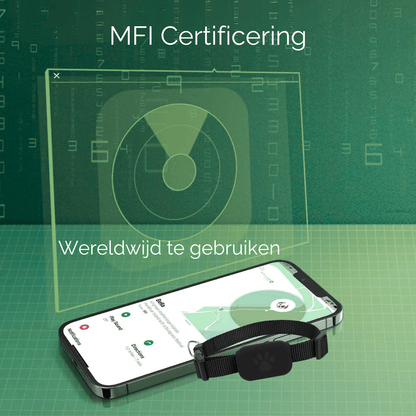 Compact iOS Pet Tracker for Dogs and Cats