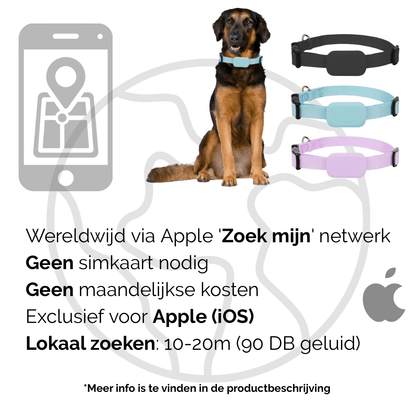 Compact iOS Pet Tracker for Dogs and Cats